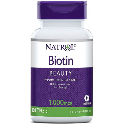 Natrol Biotin - 1000mcg  - 100 tablets