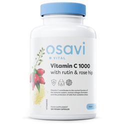 Osavi Vitamin C1000 with Rutin & Rose Hip - Vitamin C1000 with Rutin & Rose Hip  - 120 vegan caps