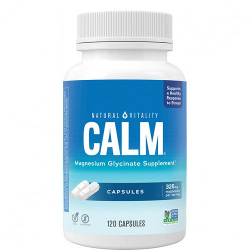 Natural Vitality Calm Magnesium Glycinate - Calm Magnesium Glycinate  - 120 caps