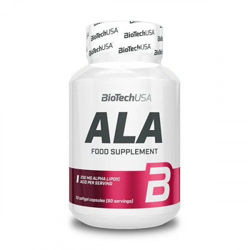 BioTechUSA ALA Alpha Lipoic Acid, 250mg  - 50 caps