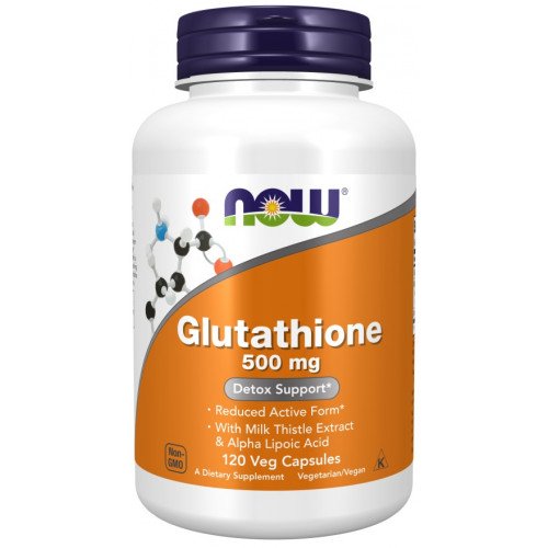 NOW Foods Glutathione - 500mg  - 120 vcaps