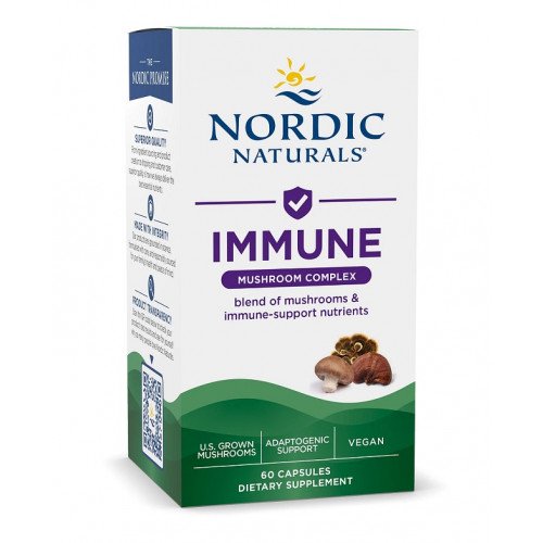 Nordic Naturals Immune Mushroom Complex  - 60 vcaps