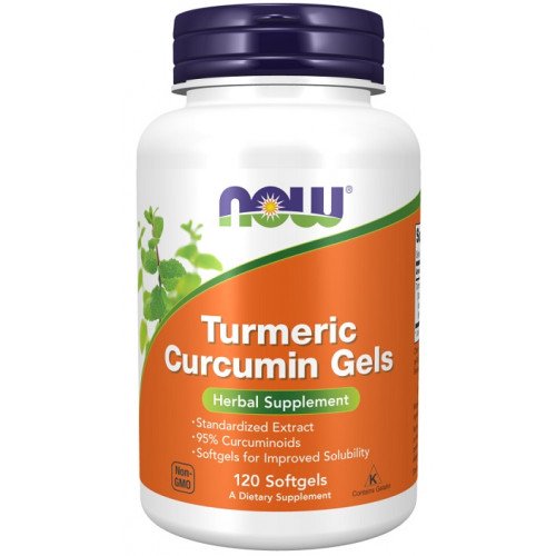 NOW Foods Turmeric Curcumin  - 120 softgels