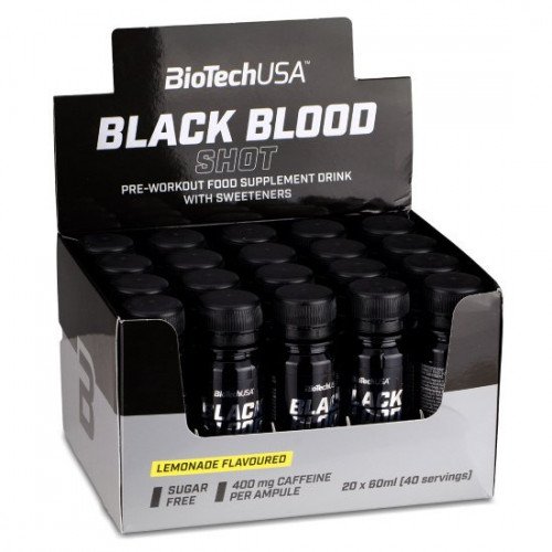 BioTechUSA Black Blood Shot  - 20 x 60 ml.