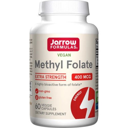 Jarrow Formulas Methyl Folate - 400mcg  - 60 vcaps