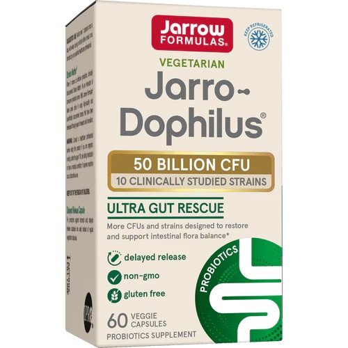 Jarrow Formulas Jarro-Dophilus Ultra Gut Rescue, 50 Billion CFU  - 60 vcaps