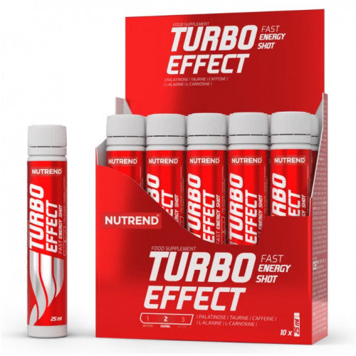 Nutrend Turbo Effect Shot  - 10 x 25 ml.