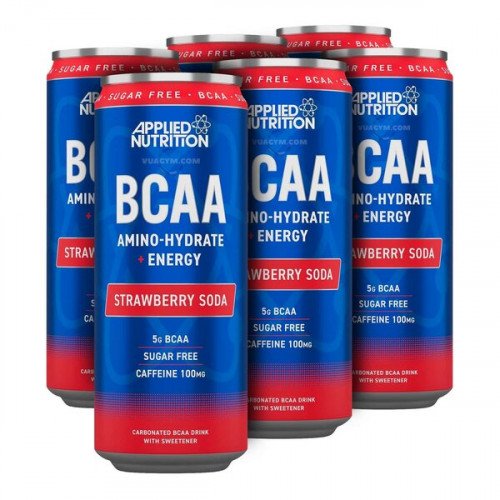 Applied Nutrition BCAA Amino-Hydrate + Energy Cans  - 12 x 330 ml.