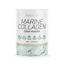 BioTechUSA Marine Collagen, Lemon-Green Tea  - 240 grams