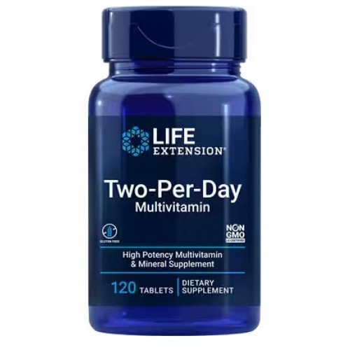 Life Extension Two-Per-Day - Tablets  - 120 tablets