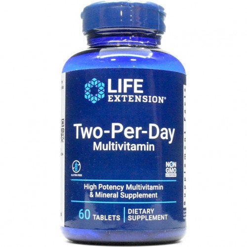 Life Extension Two-Per-Day - Tablets  - 60 tablets