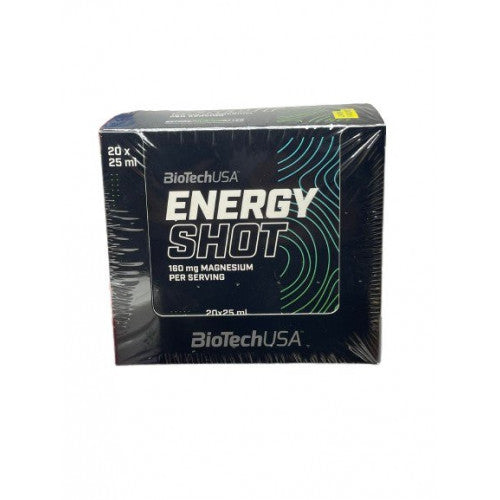 BioTechUSA Energy Shot, Lemon  - 20 x 25 ml.