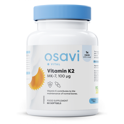 Osavi Vitamin K2 MK-7 - 100mcg  - 60 softgels