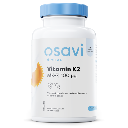 Osavi Vitamin K2 MK-7 - 100mcg  - 120 softgels