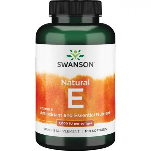 Swanson Vitamin E - 1000 IU  - 100 softgels