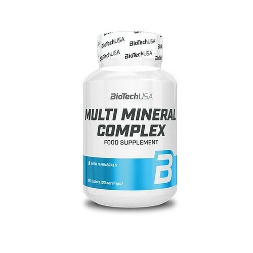 BioTechUSA Multi Mineral Complex  - 100 tablets