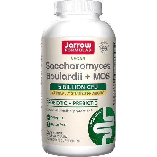 Jarrow Formulas Saccharomyces Boulardii + MOS  - 90 vcaps