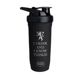 SmartShake Reforce Stainless Steel - Game Of Thrones - I Drink and I Know Things  - 900 ml.