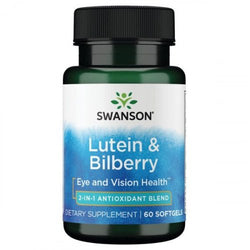 Swanson Lutein & Bilberry  - 60 softgels