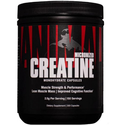 Animal Micronized Creatine Monohydrate Capsules  - 300 caps