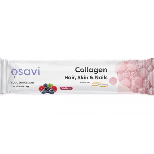 Osavi Collagen Peptides (Hair, Skin & Nails), Wild Berry  - 5 grams (1 serving)