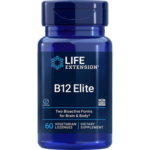 Life Extension B12 Elite  - 60 vegetarian lozenges