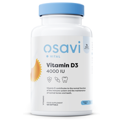 Osavi Vitamin D3 - 4000IU  - 120 softgels