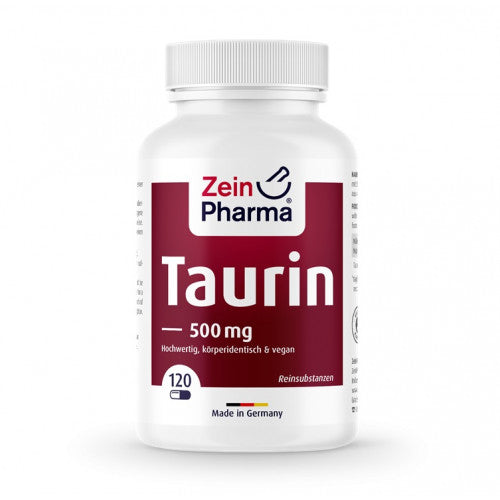 Zein Pharma Taurine, 500mg  - 120 vcaps