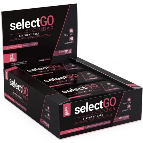 PEScience SelectGo Protein Bar  - 12 x 60g