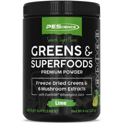 PEScience Greens & Superfoods - 195  - 285 grams