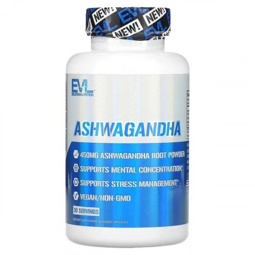 EVLution Nutrition Ashwagandha  - 30 vcaps