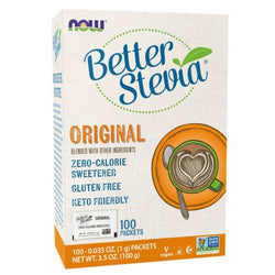 NOW Foods Better Stevia Packets - Original  - 100 packets