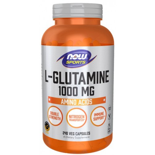 NOW Foods L-Glutamine - 1000mg  - 240 vcaps