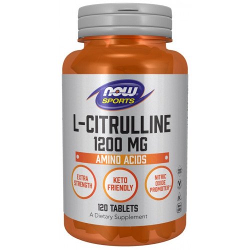 NOW Foods L-Citrulline - 1200mg Extra Strength  - 120 tablets