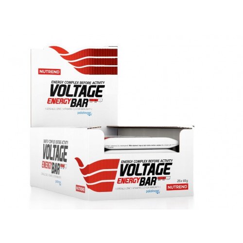 Nutrend Voltage Energy Bar with Caffeine  - 25 x 65g