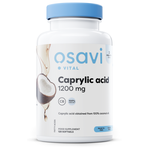 Osavi Caprylic Acid - 1200mg  - 120 softgels