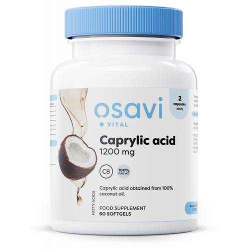 Osavi Caprylic Acid - 1200mg  - 60 softgels