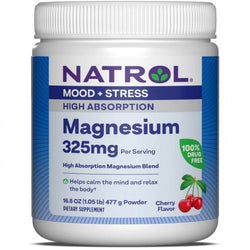 Natrol High Absorption Magnesium, 325mg (Cherry)  - 477 grams