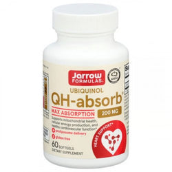 Jarrow Formulas Ubiquinol QH-absorb - 200mg  - 60 softgels