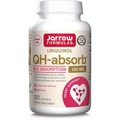 Jarrow Formulas Ubiquinol QH-absorb - 100mg  - 120 softgels