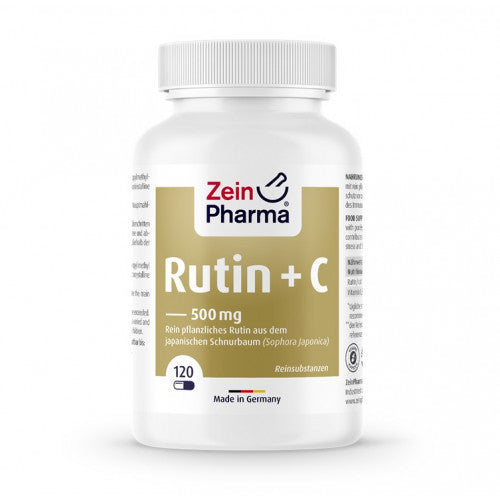 Zein Pharma Ruitn + C, 500mg  - 120 vcaps