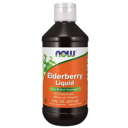 NOW Foods Elderberry - Liquid  - 237 ml.