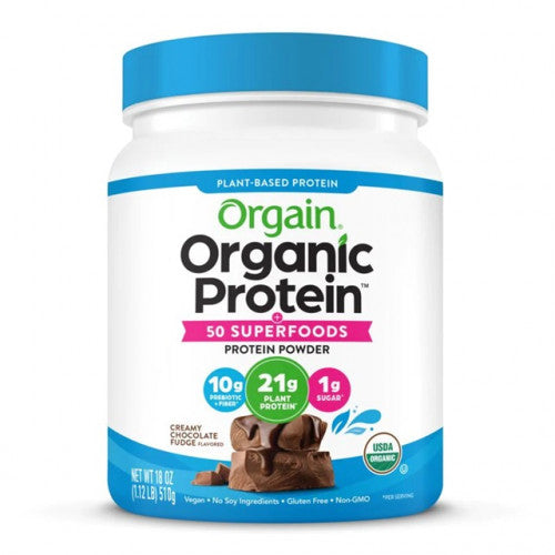 Orgain Protein + 50 Superfoods, Creamy Chocolate Fudge  - 510 grams