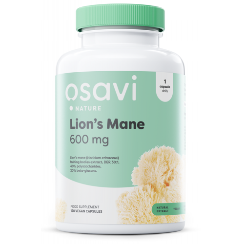 Osavi Lion's Mane - 600mg  - 120 vegan caps