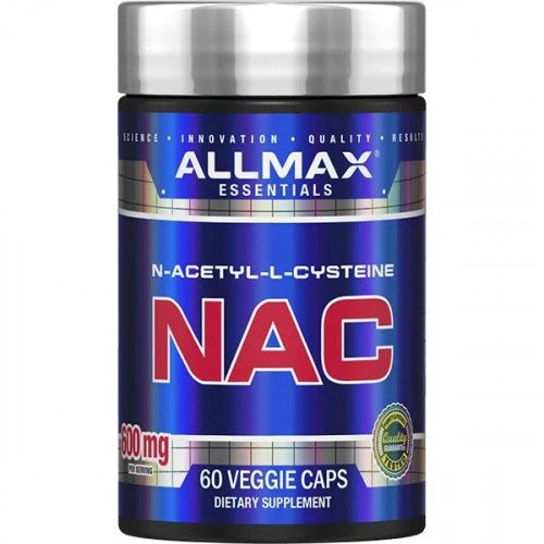 AllMax Nutrition NAC, 600mg  - 60 vcaps