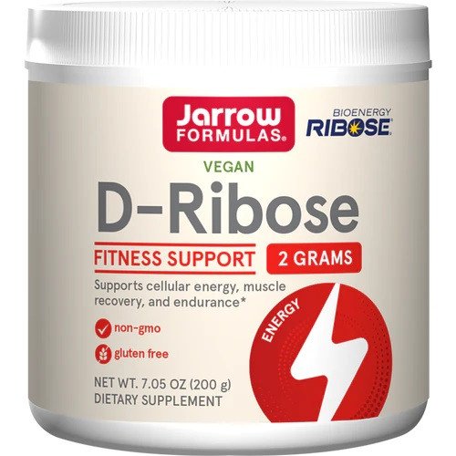 Jarrow Formulas D-Ribose, Powder  - 200 grams