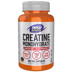 NOW Foods Creatine Monohydrate  - 120 vcaps