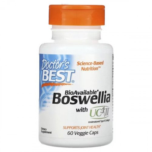 Doctor's Best Boswellia with UC-II  - 60 vcaps