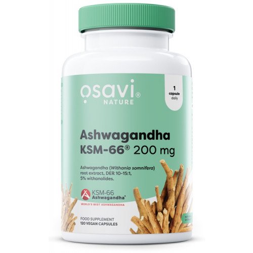 Osavi Ashwagandha KSM-66 - 200mg  - 120 vegan caps