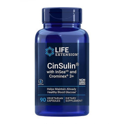 Life Extension CinSulin with InSea2 & Crominex 3+  - 90 vcaps